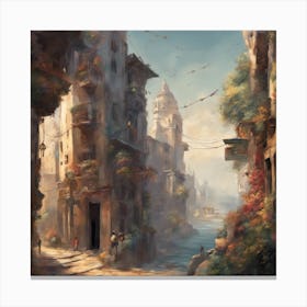 Cityscape 9 Canvas Print