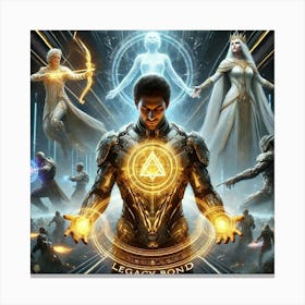 Icarion Sorath Ashheart Legacy Bond Canvas Print