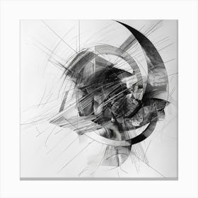 Abstract Drawing Canvas Print