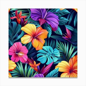 Lush Blooms (10) Canvas Print