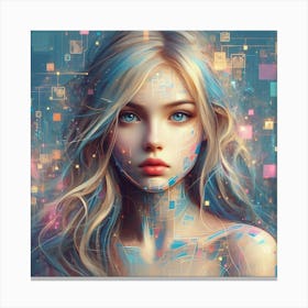 Digital Art Canvas Print