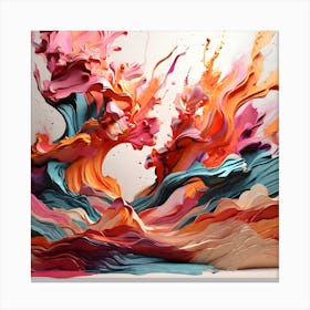 Abstract Painting 3 Canvas Print