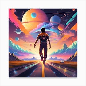 Space Odyssey Canvas Print