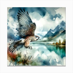 Creative Wild Animal Representation 73 Canvas Print