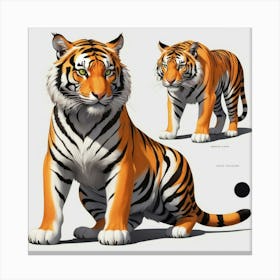 Tiger 3 Canvas Print