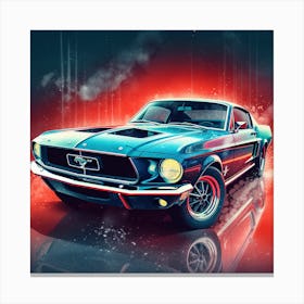 Ford Mustang Canvas Print