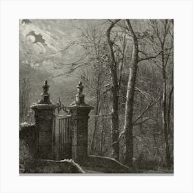 Gate Of Hell Canvas Print