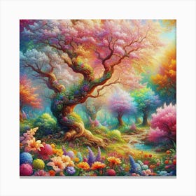 Fantasy trees 3 Canvas Print