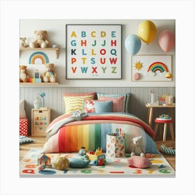 Children'S Bedroom Canvas Print