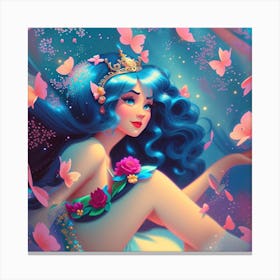 Mermaid 34 Canvas Print