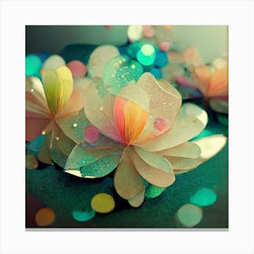 Flowers Of Happiness Canvas Print