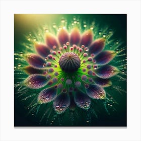 Blooming Flower Canvas Print