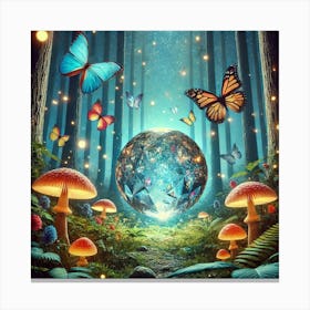 Fairy Forest 24 Canvas Print