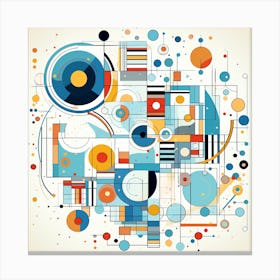 Abstract Geometric Design Canvas Print