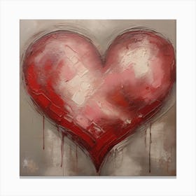 Love, heart, Valentine's Day 6 Canvas Print