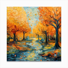 Autumn Trees 10 Canvas Print