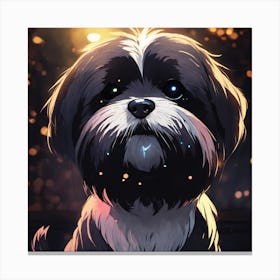 Shih Tzu 4 Canvas Print