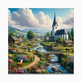 Landscape 3 Canvas Print