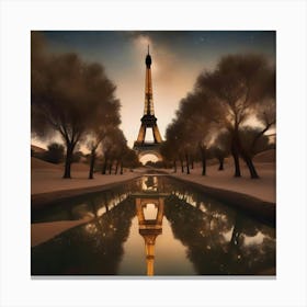 Eiffel Tower Canvas Print