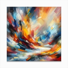 Abstract Painting 123 Canvas Print