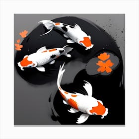 Koi Fish Canvas Print