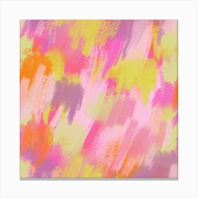 Abstract Tropical vibes Canvas Print