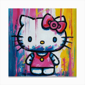 Hello Kitty 5 Canvas Print