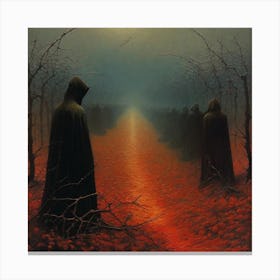 'The Path Of The Dead' Canvas Print