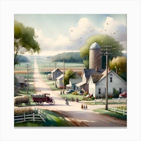 Country Road Canvas Print