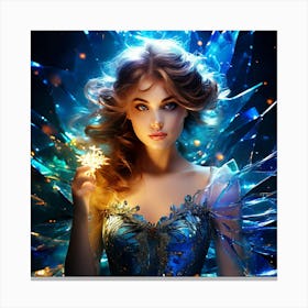 Ice Fairy Canvas Print