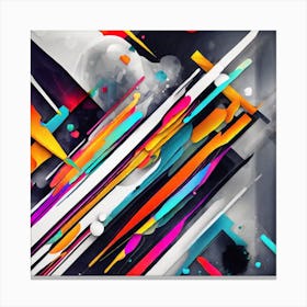 Abstract Painting 6 Canvas Print