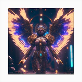 Angel Of War 5 Canvas Print