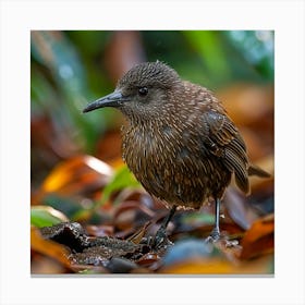 New Zealand Kiwi Canvas Print