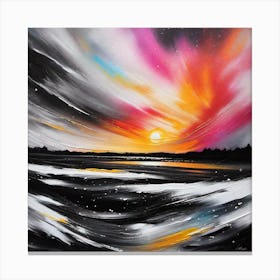 Sunset Canvas Print