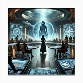 Episode 9 Broken Circle Canvas Print