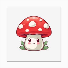 Cute Mushroom Canvas Print