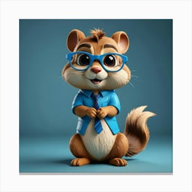 Chipmunk 35 Canvas Print