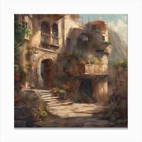 Fantasy Painting 25 Canvas Print