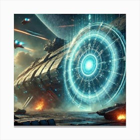 Vxs 7 Acidic Juggernaut Enhanced Shielding Converted Canvas Print