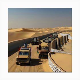 Sahara Desert Canvas Print