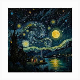 Starry Night 23 Canvas Print