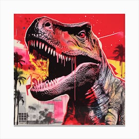 T-Rex 6 Canvas Print