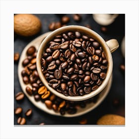 Coffee Beans 434 Canvas Print