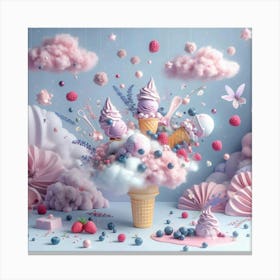 Ice Cream 2 Canvas Print