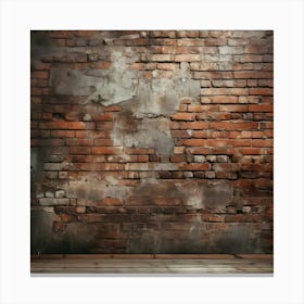 Distressed Brick 9 Canvas Print