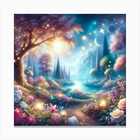 Fairy Garden 17 Canvas Print