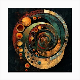 Spiral Galaxy Canvas Print