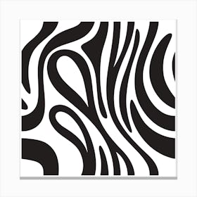 Zebra Print 5 Canvas Print