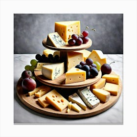 Cheese Platter 1 Canvas Print