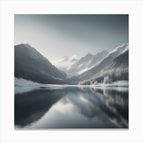 Winter Landscape - Winter Stock Videos & Royalty-Free Footage Canvas Print